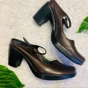 DANSKO Brown Trixie Mary Jane Mules